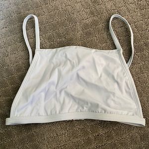 🦋4/$20 SALE - NWOT light blue high neck bikini top size XS